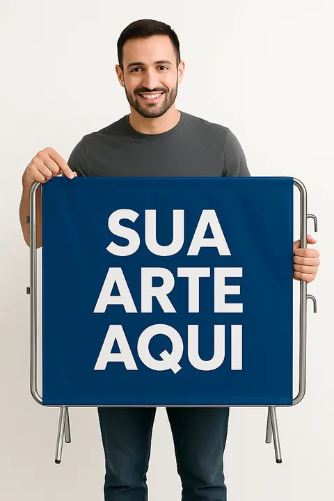 Capa de Gradil Personalizada em Helanca Sublimada 200x100