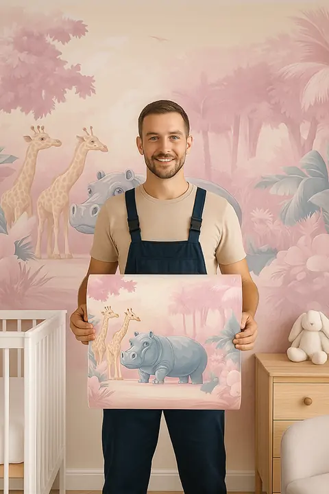 Adesivo de Parede DECCOR Infantile Tema Infantil 58 x 300 cm
