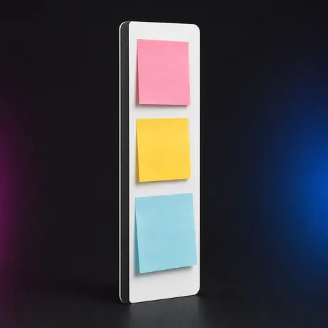 Suporte de Monitor para Post-it em Acrílico 3 mm