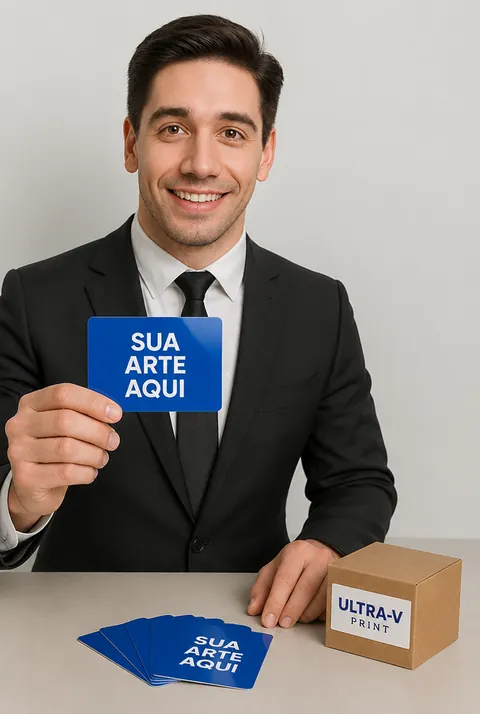 Cartão de Visita em PVC