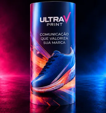 Tótem Lamá Elíptico Dobrável