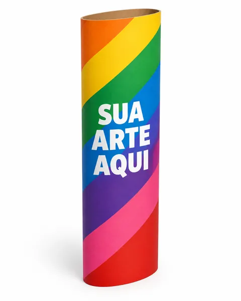 Tótem Lamá Elíptico Dobrável