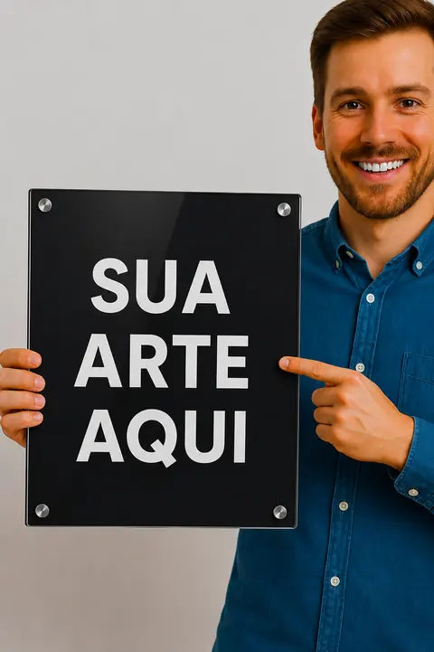 Acrílico 2 mm com Impressão UV Personalizada